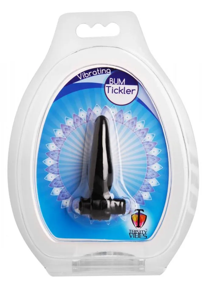 Trinity Vibes Vibrating Bum Tickler Mini Anal Plug Trinity Vibes Male Sex Toys