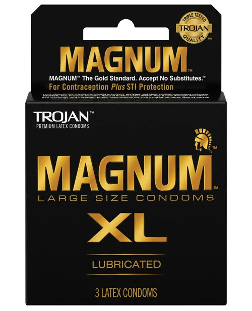 Trojan Male Sex Toys Trojan Magnum XL Lubricated Condoms