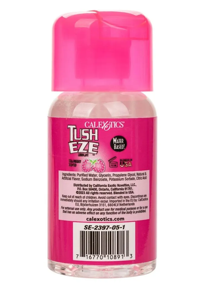 Tush Eze Water Based Anal Lubricant Strawberry Scent Tush Eze Lubricants