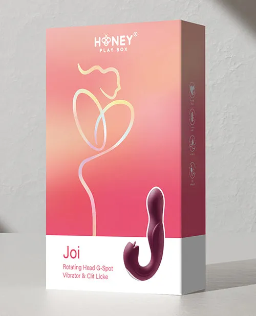 Uc Global Trade INChoney Play B Vibrators Joi Pro Rotating Gspot Clit Licking Vibe Purple Uc Global Trade INChoney Play B Vibrators Joi Pro Rotating Gspot Clit Licking Vibe Purple