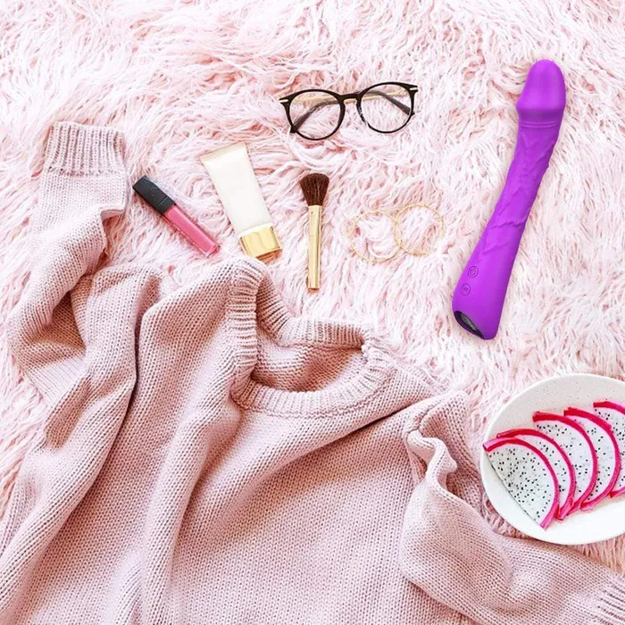 Vibrators ADLTOYFUN Fitted Design Bendable Power Vibrator