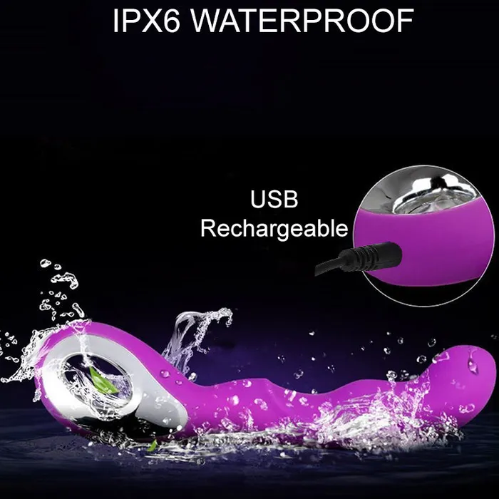 Vibrators BeBuZZed BeBuZZed Loop GSpot Vibrator Rechargeable Purple
