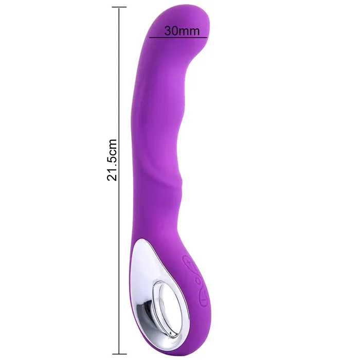 Vibrators BeBuZZed BeBuZZed Loop GSpot Vibrator Rechargeable Purple