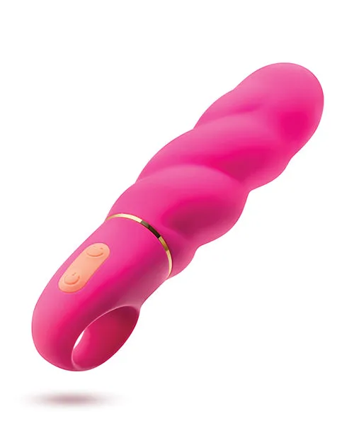 Vibrators Blush Novelties Blush Aria Amazing AF Loop Handle Vibe Fuchsia