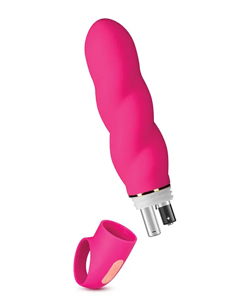 Vibrators Blush Novelties Blush Aria Amazing AF Loop Handle Vibe Fuchsia