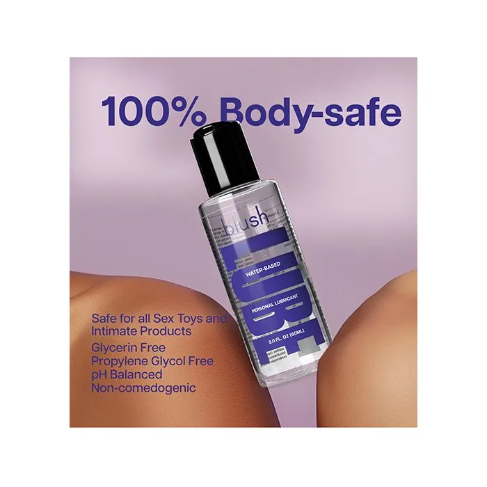 Vibrators Blush Water Based Lube 2 oz Blush Novelties
