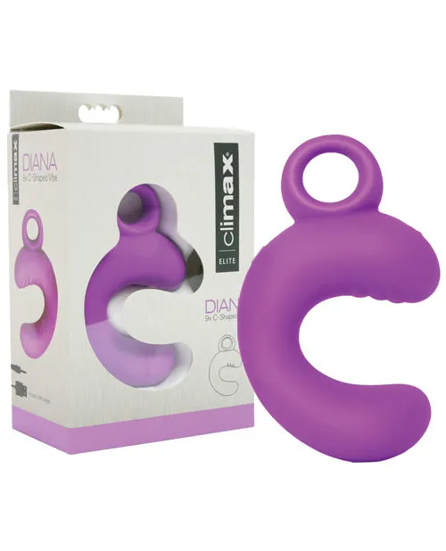 Vibrators Climax Climax Elite Diana C Shaped Vibe