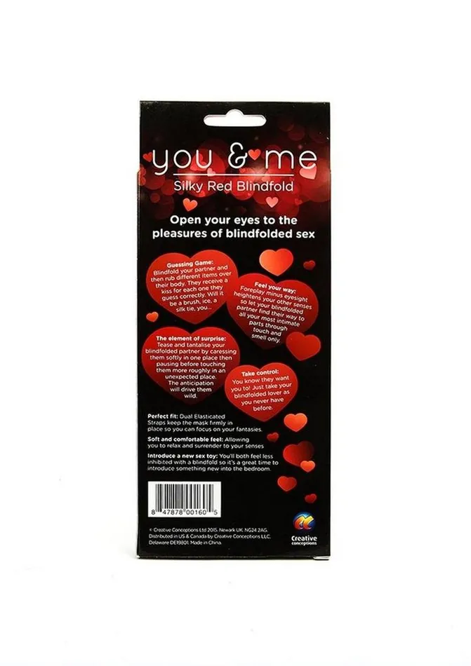 Vibrators Creative Conceptions You and Me Blindfold Vibrators Creative Conceptions You and Me Blindfold