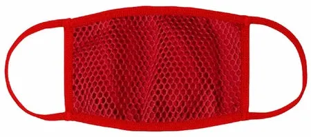 Vibrators Daisy Corsets Red Mesh Mask