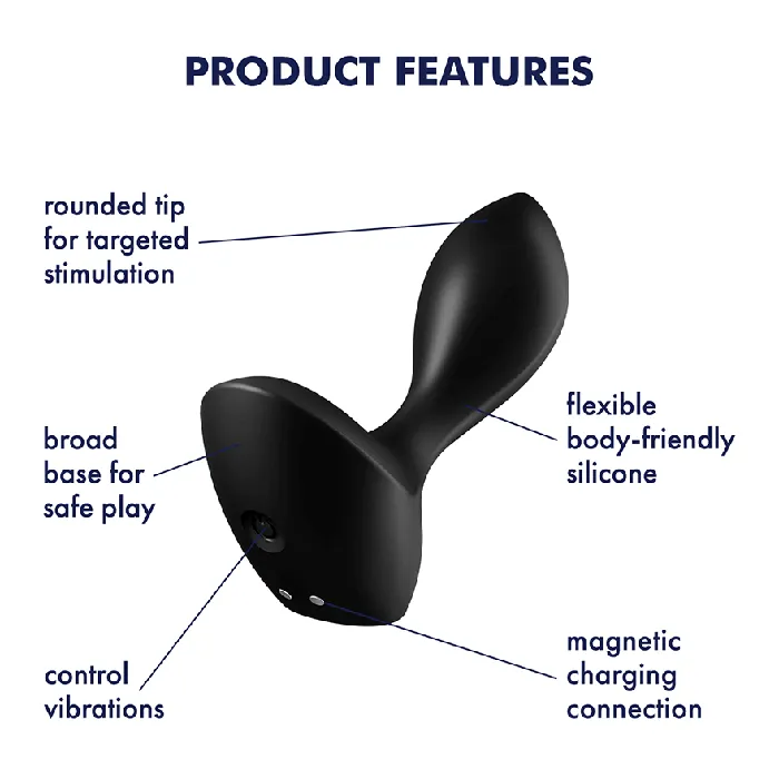 Vibrators Eis INCsatisfyer Satisfyer Backdoor Lover Black