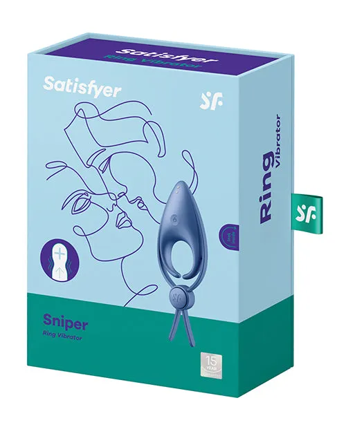 Vibrators Eis INCsatisfyer Satisfyer Sniper Blue Grey
