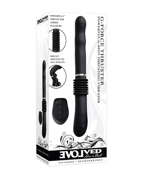 Vibrators Evolved G Force Thruster Black Evolved Novelties INC