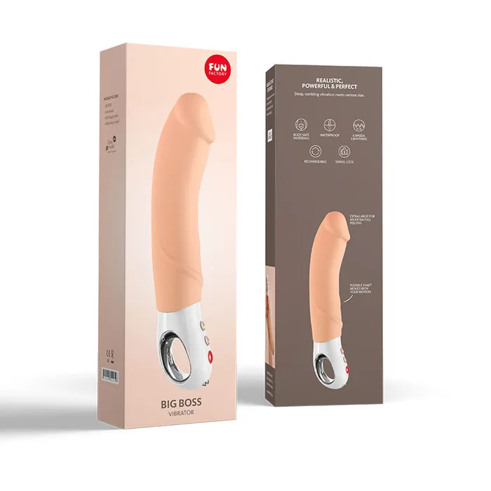 Vibrators Fun Factory Big Boss GSpot Vibe Vanilla Fun Factory
