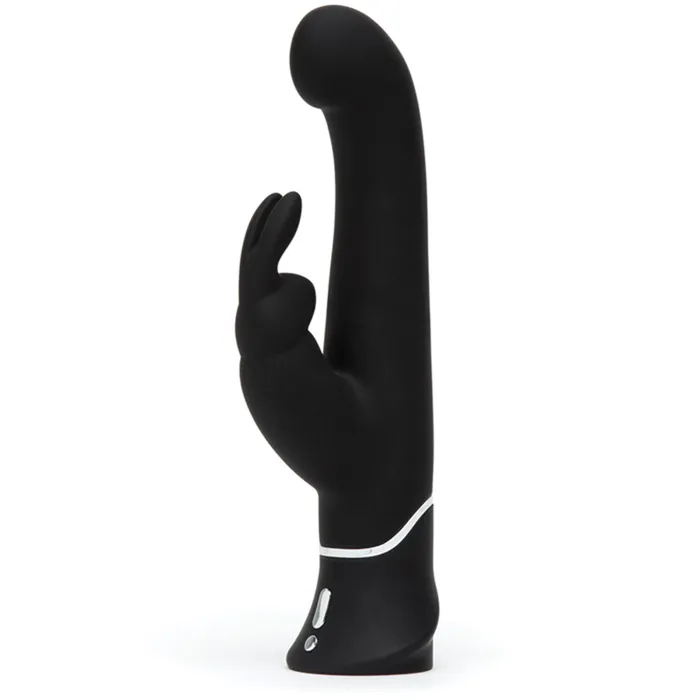 Vibrators Happy Rabbit Happy Rabbit GSpot Black Stroker Rabbit Vibe