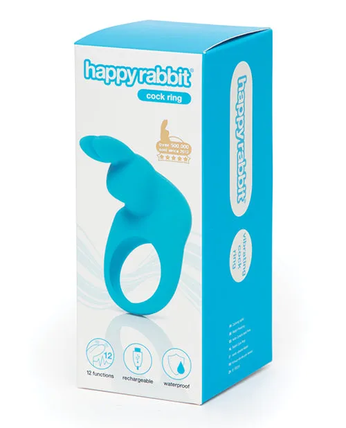 Vibrators Happy Rabbit Rechargeable Cock Ring Blue Lovehoney Ltd