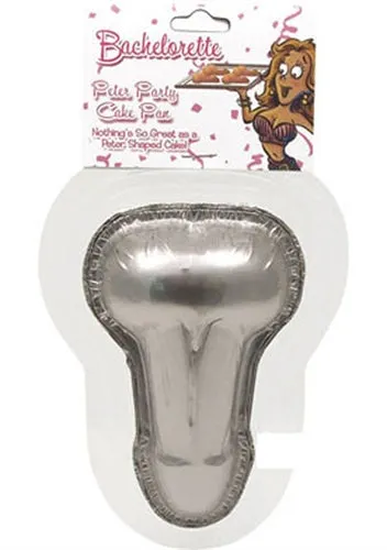 Vibrators Hott Products Bachelorette Disposable Peter Party Cake Pan 6pk