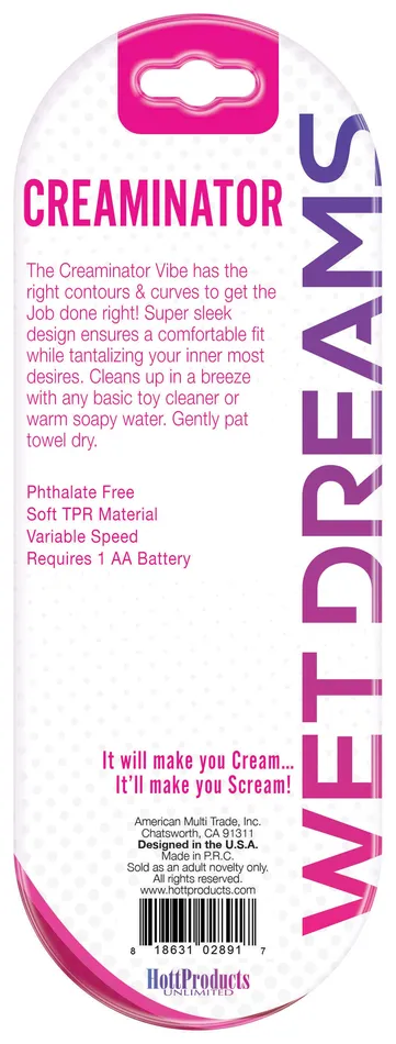 Vibrators Hott Products Wet Dreams Creaminator