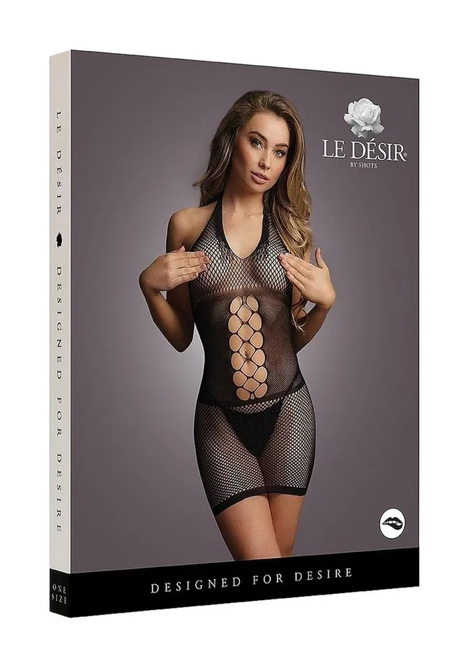 Vibrators Le Desir PeekABoo Fishnet Dress Le Desir