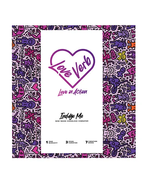 Vibrators Loveverb Love Verb Indulge Me CopperInfused Wand Vibrator Lilac