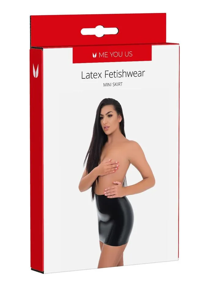 Vibrators Me You Us ME YOU US Latex Mini Skirt