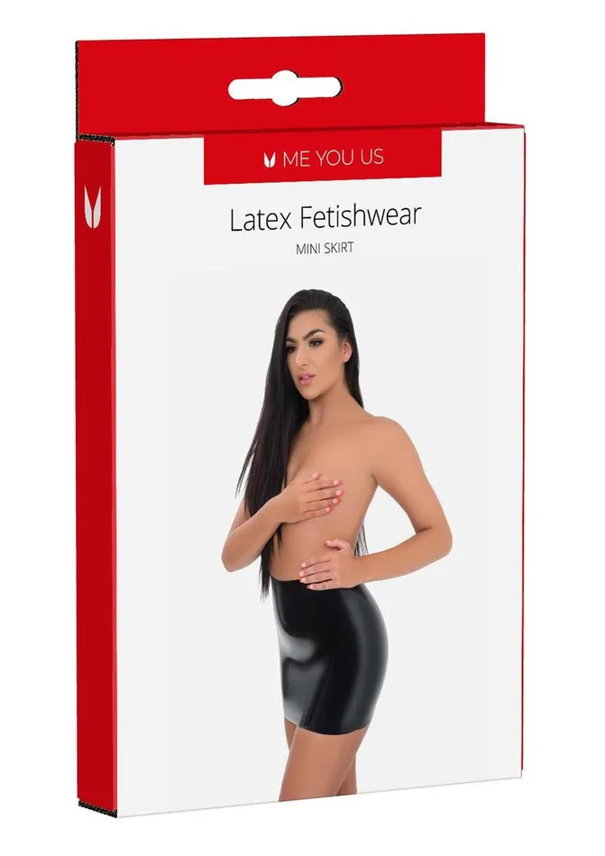 Vibrators Me You Us ME YOU US Latex Mini Skirt