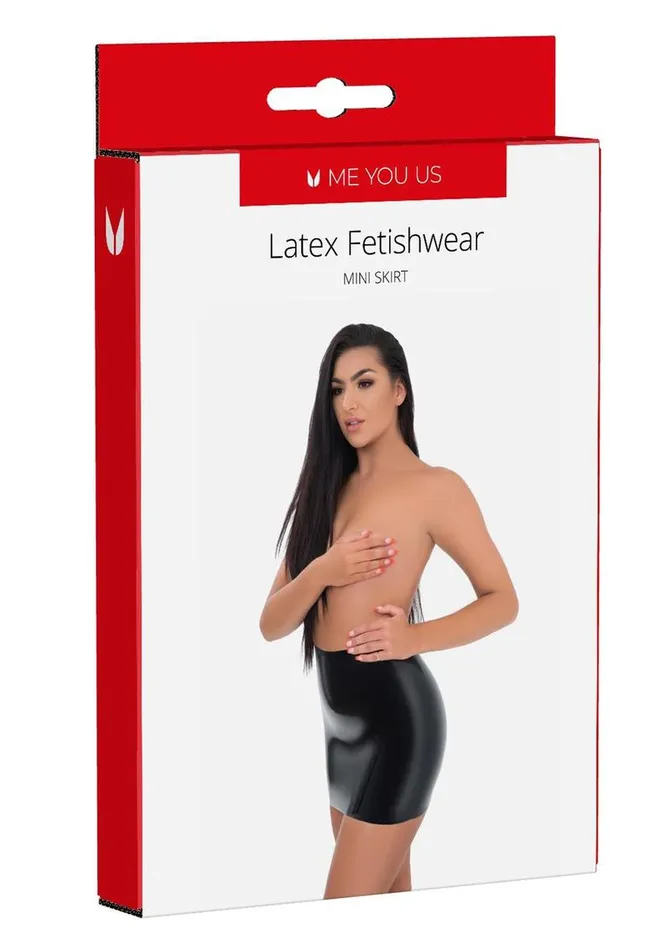 Vibrators Me You Us ME YOU US Latex Mini Skirt
