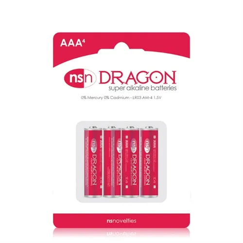 Vibrators nsnovelties Dragon Alkaline Batteries