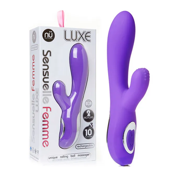 Vibrators Nu Sensuelle Femme Luxe 10 Fun Rabbit Massager Nu Sensuelle