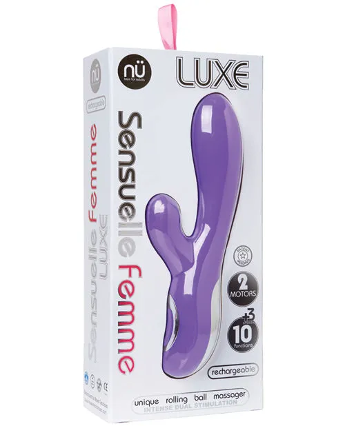 Vibrators Nu Sensuelle Femme Luxe 10 Fun Rabbit Massager Nu Sensuelle