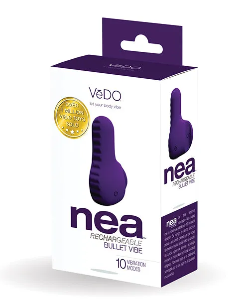 Vibrators Savvy Co VeDO Nea Rechargeable Finger Vibe Deep Purple