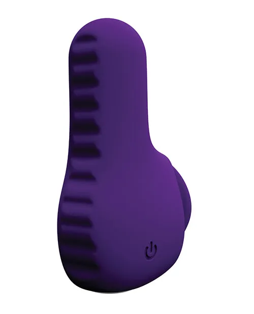 Vibrators Savvy Co VeDO Nea Rechargeable Finger Vibe Deep Purple