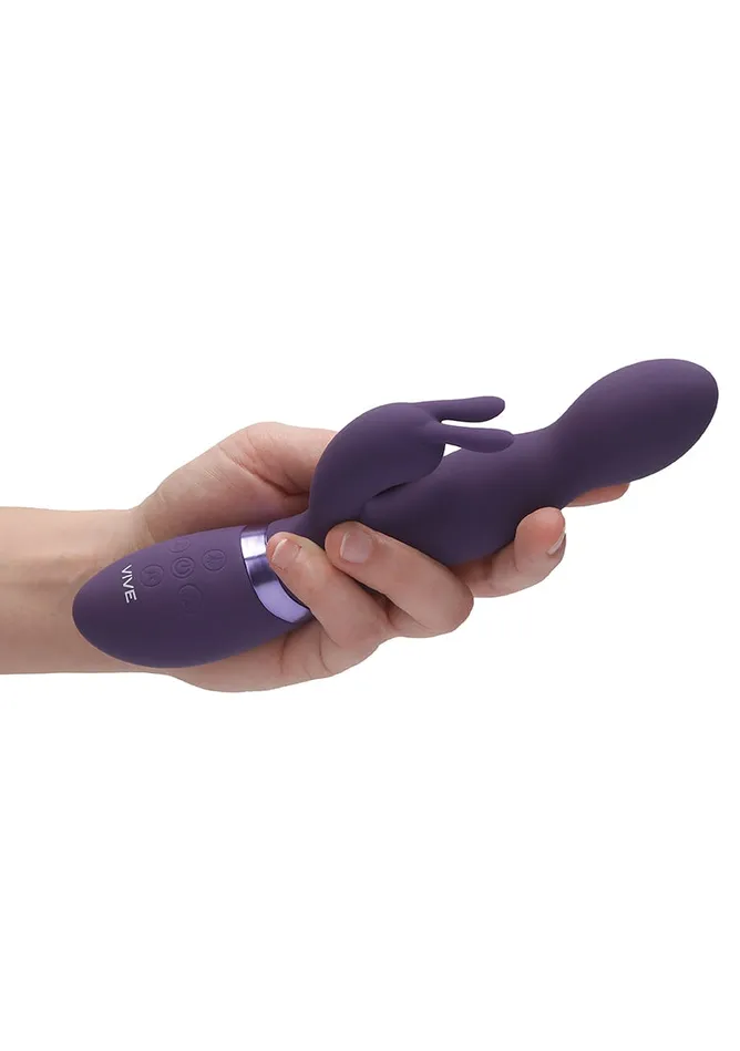 Vibrators Shots America Niva 360degrees Rabbit Purple