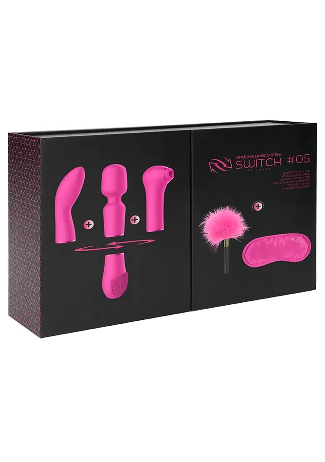 Vibrators Shots America Pleasure Kit 5 Pink