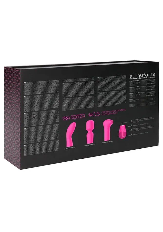 Vibrators Shots America Pleasure Kit 5 Pink