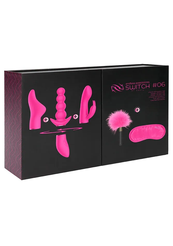 Vibrators Shots America Pleasure Kit 6 Pink
