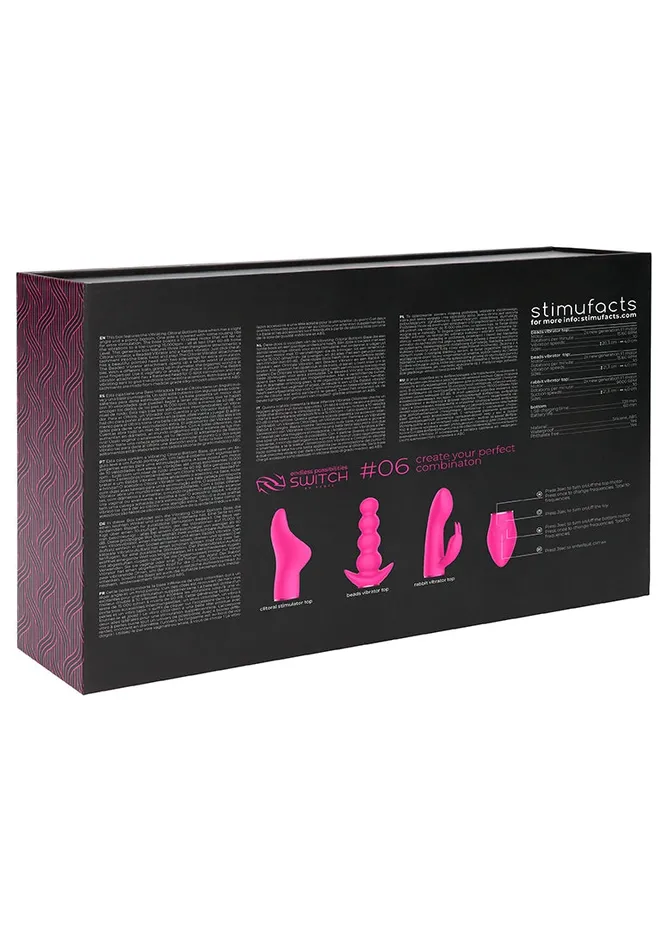 Vibrators Shots America Pleasure Kit 6 Pink
