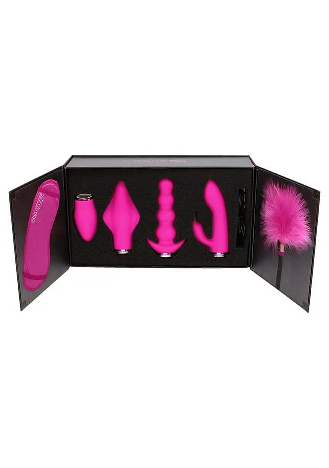 Vibrators Shots America Pleasure Kit 6 Pink