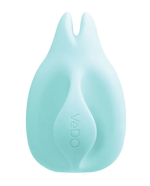 Vibrators VeDO Huni Rechargeable Finger Vibe Tease Me Turquoise Savvy Co