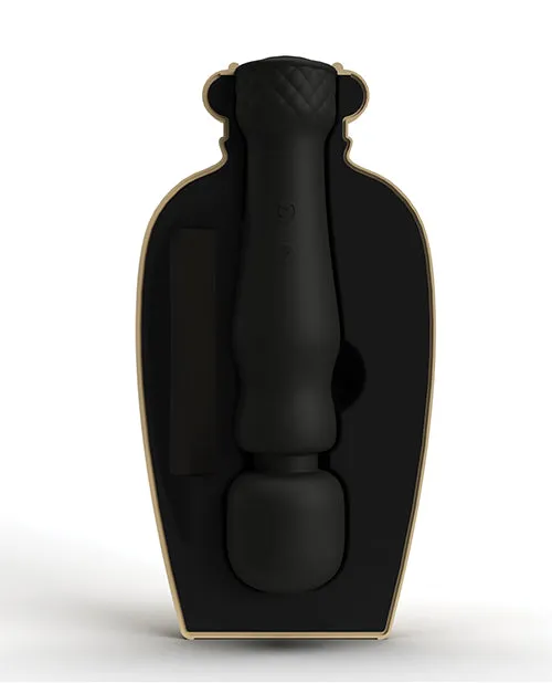 Vibrators Vvole Lola Milani Mystique in a Bottle Wand Vibrator Black