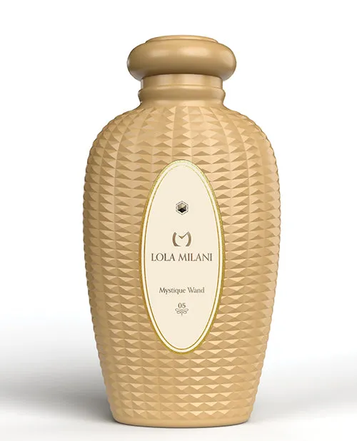 Vibrators Vvole Lola Milani Mystique in a Bottle Wand Vibrator Black