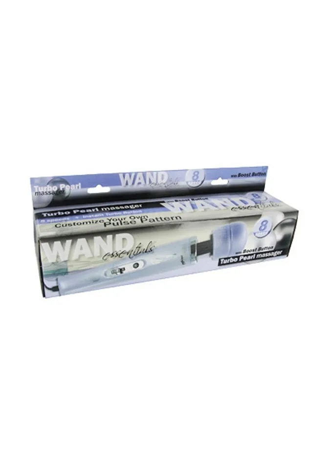 Vibrators Wand Essentials Turbo Pearl Wand Massager 110v Wand Essentials