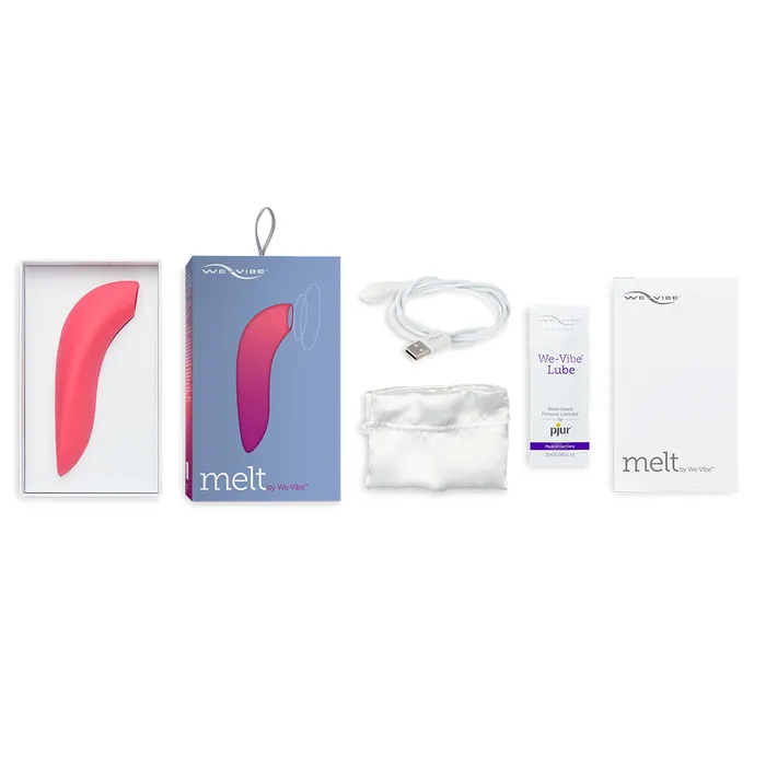 Vibrators WeVibe WeVibe Melt Suction Vibe Pink