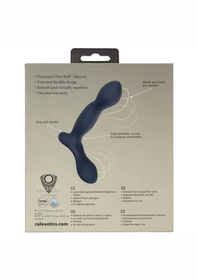 Viceroy Male Sex Toys Viceroy Platinum Series Expert Silicone Probe