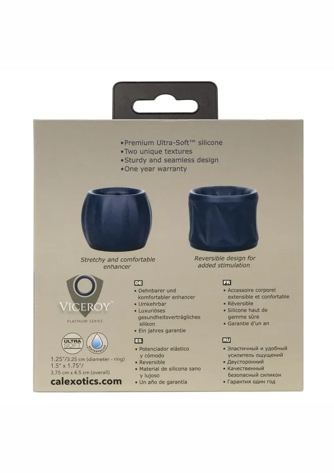 Viceroy Reverse Stamina Ring Silicone Cock Ring Viceroy Male Sex Toys