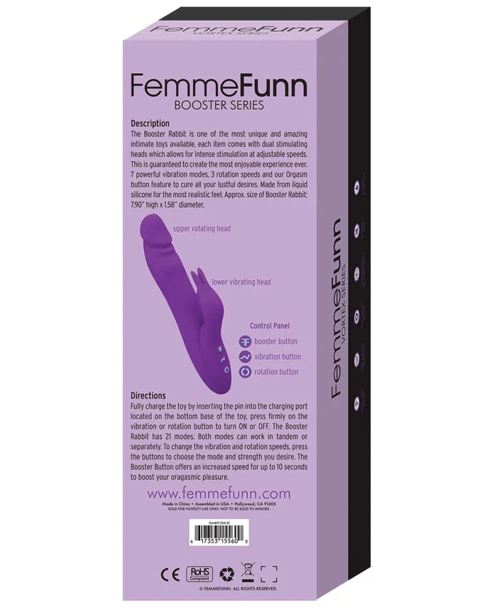 Vvole LLC Vibrators Femme Funn Booster Rabbit