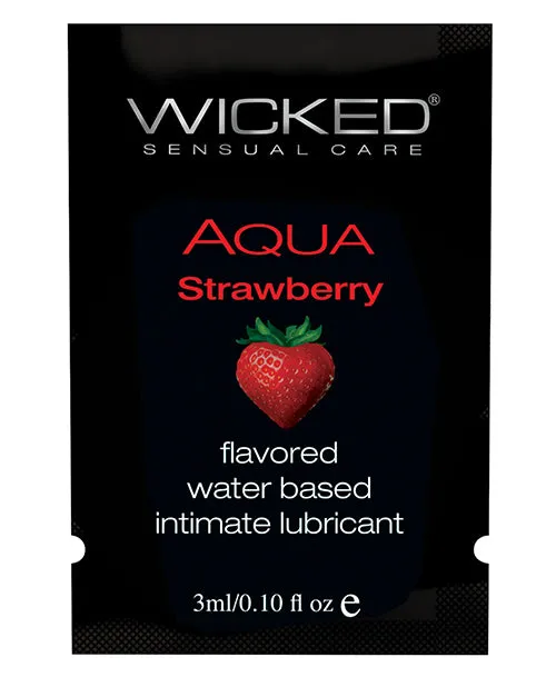 Wicked Sensual Care Aqua WaterBased Lubricant Wicked Sensual Care Lubricants