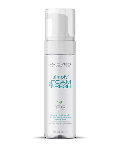 Wicked Sensual Care Vibrators Wicked Simply Sensual Care Foam Fresh Toy Cleaner 7 oz
