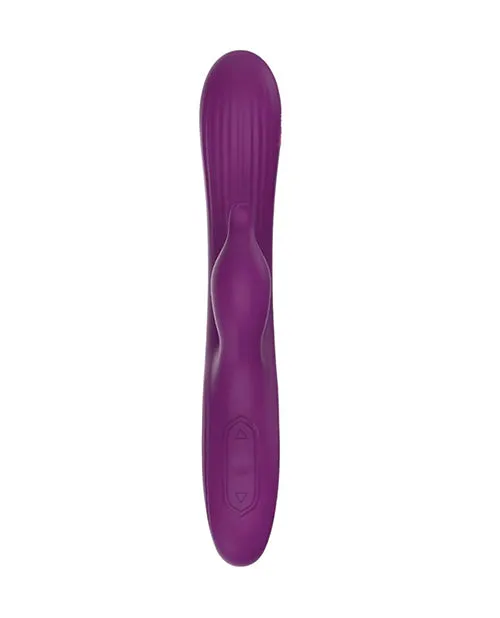 Wild Pop Vibe Lola Rabbit Dual Vibrator Purple Novum Brands Vibrators