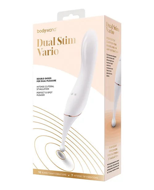 Xgen Bodywand Dual Stim Vario White Vibrators