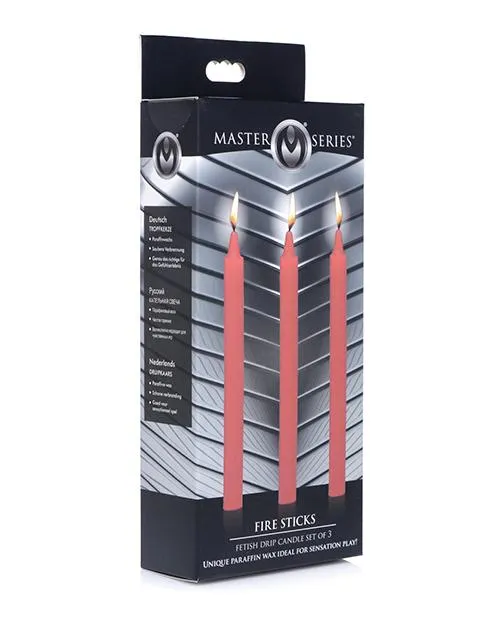 Xr LLC Anal Master Series Fetish Drip Candles Set Of 3